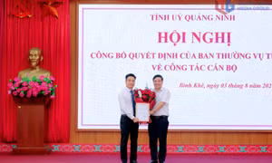 Công bố Quyết định của Ban Thường vụ Tỉnh ủy về công tác cán bộ tại Đảng bộ phường Bình Khê