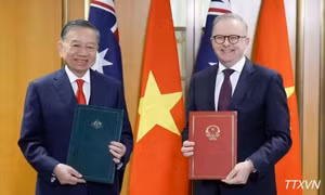 Tuyên bố chung về tăng cường kết nối khoa học, công nghệ và đổi mới sáng tạo giữa Việt Nam và Australia