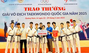 VĐV Taekwondo Quảng Ninh sang Hàn Quốc tập huấn
