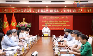 Trưởng Ban Tuyên giáo Trung ương Trịnh Văn Quyết: Quảng Ninh có nhiều điều kiện để trở thành hình mẫu cho cả nước