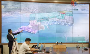 Nhà đầu tư Vương quốc Anh đề xuất ý tưởng nghiên cứu Tổ hợp cảng biển nước sâu và đô thị công nghiệp sinh thái Hải Hà