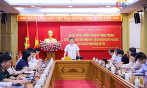 "Phường Cẩm Phả cần phát huy vai trò trung tâm, tạo chuyển biến rõ nét trong phát triển đô thị"