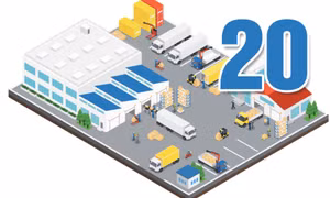 20 - là số cụm công nghiệp đã được thành lập và mở rộng trên địa bàn tỉnh