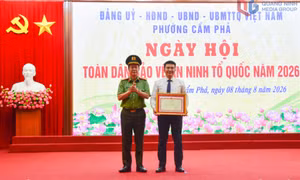 Ngày hội Toàn dân bảo vệ an ninh Tổ quốc phường Cẩm Phả năm 2026