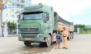 Tăng cường đảm bảo ATGT trên tuyến quốc lộ