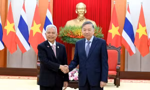 Tổng Bí thư, Chủ tịch nước Tô Lâm tiếp Chủ tịch Quốc hội kiêm Chủ tịch Hạ viện Thái Lan