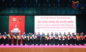 Quảng Ninh thành lập Trung đoàn Bộ binh 17 và Trung đoàn Bộ binh 18