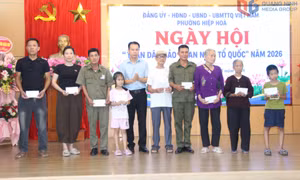 Phường Hiệp Hòa tổ chức “Ngày hội Toàn dân bảo vệ an ninh Tổ quốc” năm 2026