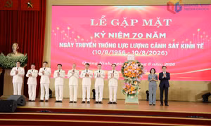 Gặp mặt kỷ niệm 70 năm ngày truyền thống lực lượng cảnh sát kinh tế