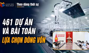 Theo dòng thời sự ngày 15/8/2026: 461 dự án và bài toán lựa chọn dòng vốn