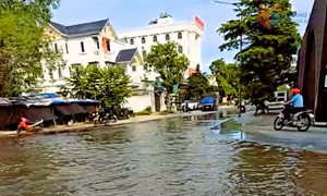 “Tiếp tục tham mưu, phối hợp triển khai đồng bộ các giải pháp phòng chống ngập lụt đô thị”