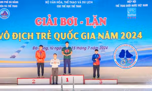 Quảng Ninh giành 3 HCV Giải Bơi- Lặn VĐ trẻ Quốc gia 2024
