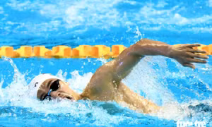 Huy Hoàng sa sút, bị loại ở nội dung 800m Olympic 2024