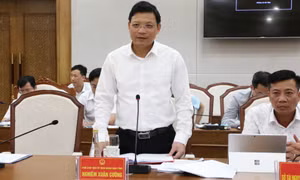 UBND tỉnh làm việc với Tổ công tác Thanh tra Chính phủ
