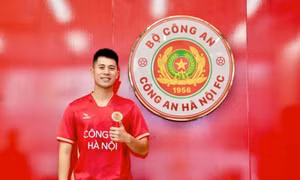 Đình Trọng gia nhập CLB Công an Hà Nội