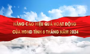 Nâng cao hiệu quả hoạt động của HĐND tỉnh 6 tháng năm 2024
