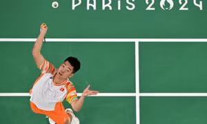 Lê Đức Phát đánh bại tay vợt Đức ở Olympic Paris 2024