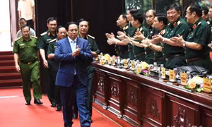 Thủ tướng Phạm Minh Chính dự Hội nghị Quân chính toàn quân 6 tháng đầu năm 2024