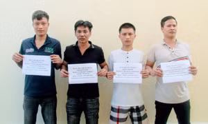 Bắt quả tang 4 đối tượng nhập cảnh trái phép qua biên giới ở Long An
