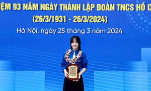 Sinh viên tình nguyện tiêu biểu Bàn Thị Mỹ Duyên