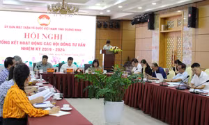 Tổng kết hoạt động các hội đồng tư vấn của Uỷ ban MTTQ Việt Nam tỉnh