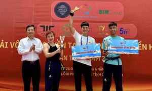 Trao 134 bộ huy chương tại Giải vô địch quyền Taekwondo bãi biển Hạ Long 2024