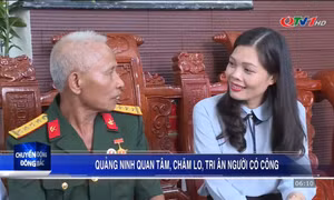 Quảng Ninh quan tâm, chăm lo, tri ân người có công