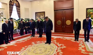 'Trung Quốc luôn ghi nhớ những đóng góp to lớn của đồng chí Nguyễn Phú Trọng'