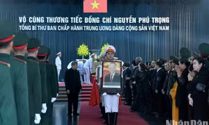 Hàng trăm tổ chức nhân dân toàn thế giới thương xót, chia buồn Tổng Bí thư Nguyễn Phú Trọng từ trần