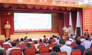 Khai giảng lớp Bồi dưỡng nghiệp vụ phòng chống tham nhũng, kê khai tài sản và thu nhập
