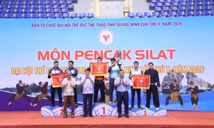 Phường Hà Lầm giành giải Nhất toàn đoàn môn Pencak Silat