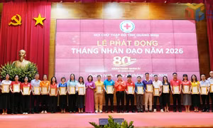 UBND tỉnh cho phép sáp nhập 4 hội quần chúng vào Hội Chữ thập đỏ tỉnh