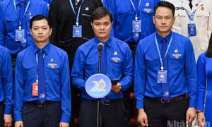 Đồng chí Bùi Quang Huy được bầu giữ chức Bí thư thứ nhất Trung ương Đoàn khóa XIII