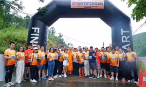 Hơn 1.000 vận động viên tham gia Giải chạy địa hình Thành Đẳng - Bình Hương