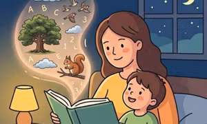 Cha mẹ đọc truyện trước khi ngủ giúp con hình thành nhiều kỹ năng quan trọng