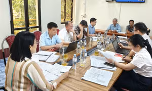 Nhiều hồ sơ đất đai được xử lý, tiếp nhận ngay trong buổi làm việc lưu động đầu tiên tại Vân Đồn 