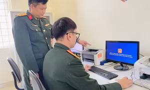 Số hóa trong lực lượng vũ trang