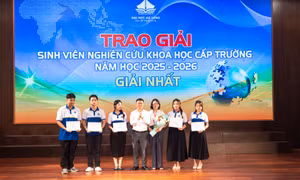 Trường Đại học Hạ Long tổ chức Hội nghị khoa học sinh viên năm học 2025-2026