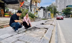 Phường Bãi Cháy tập trung xử lý các điểm có nguy cơ ngập úng
