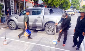 Phường Hạ Long: Tăng cường xử lý nạn “xí phần” chỗ đỗ xe