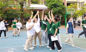 Các thí sinh hoàn thành Kỳ thi tốt nghiệp THPT 2026