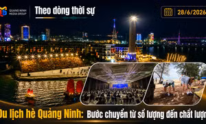 Theo dòng thời sự ngày 28/6: Du lịch hè Quảng Ninh: Bước chuyển từ số lượng đến chất lượng