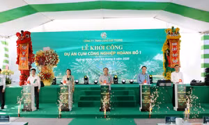 Khởi công Cụm công nghiệp Hoành Bồ 1