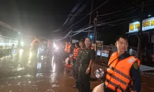 Kịp thời ứng cứu 3 người bị nước cuốn trôi ở Đồng Nai 
