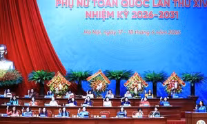 Đại hội đại biểu Phụ nữ toàn quốc lần thứ XIV thông qua Điều lệ Hội Liên hiệp Phụ nữ Việt Nam (sửa đổi, bổ sung)