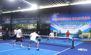 Hoạt động giao lưu thể thao Pickleball hữu nghị Móng Cái (Việt Nam)- Đông Hưng (Trung Quốc)