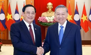 Tổng Bí thư, Chủ tịch nước Tô Lâm tiếp Thủ tướng Lào Sonexay Siphandone