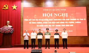 Xây dựng Quảng Ninh là địa bàn an toàn, đáng sống, văn minh và phát triển bền vững