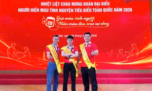 Quảng Ninh có 3 cá nhân được tôn vinh người hiến máu tình nguyện tiêu biểu toàn quốc năm 2026