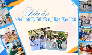 Dấu ấn của một kỳ thi tốt nghiệp đặc biệt